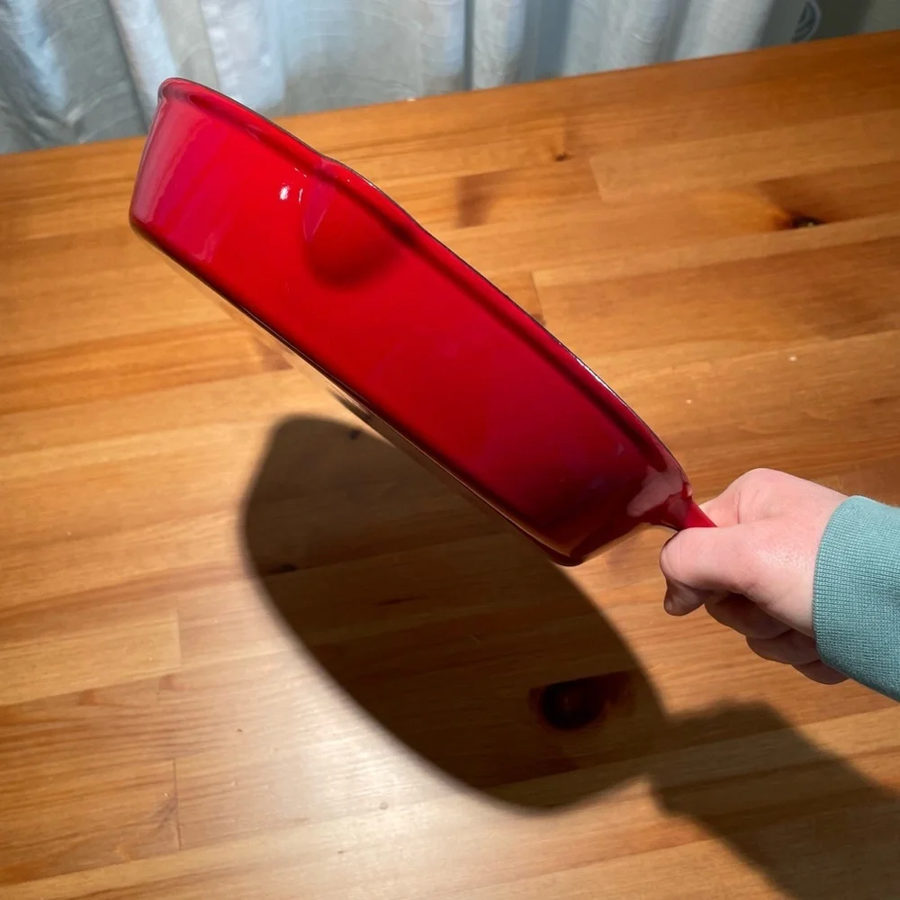 NWOT Sur La Table Enameled Cast Iron Skillet 10